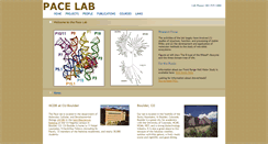 Desktop Screenshot of pacelab.colorado.edu