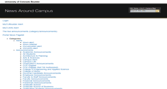 Desktop Screenshot of announcements.colorado.edu