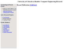 Tablet Screenshot of gemini.colorado.edu