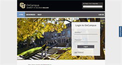 Desktop Screenshot of oncampus.colorado.edu