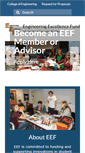 Mobile Screenshot of eef.colorado.edu