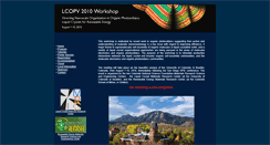 Desktop Screenshot of lcopv.colorado.edu
