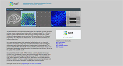 Desktop Screenshot of ncf.colorado.edu