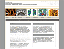 Tablet Screenshot of hoengerlab.colorado.edu