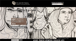 Desktop Screenshot of cuart.colorado.edu