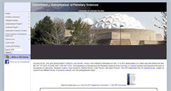 Desktop Screenshot of apas.colorado.edu