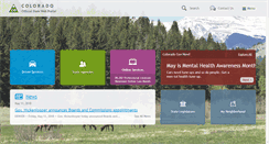 Desktop Screenshot of colorado.gov