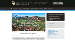 Desktop Screenshot of ccar.colorado.edu